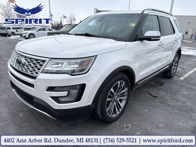 2016 Ford Explorer Platinum