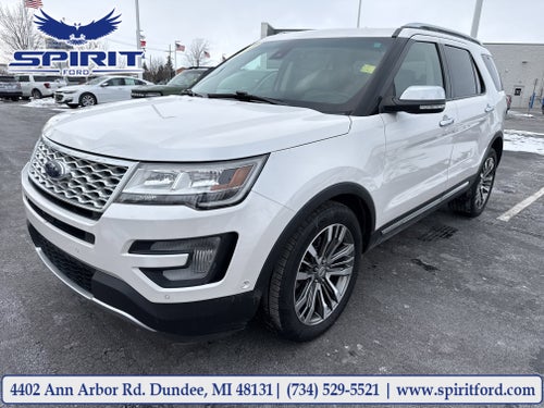 2016 Ford Explorer Platinum