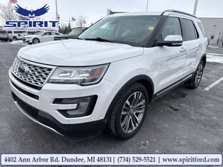 2016 Ford Explorer Platinum