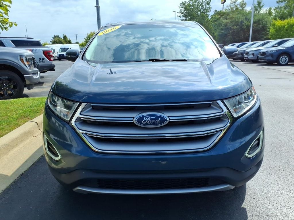 Used 2016 Ford Edge Titanium with VIN 2FMPK3K93GBB73327 for sale in Dundee, MI
