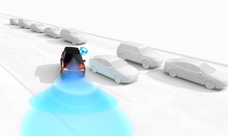 2026 Ford Bronco Safety Evasive Steering Rendering