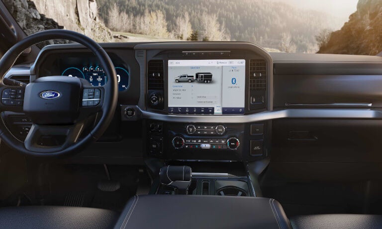 2026 Ford F-150 Interior Infotainment System And Dash