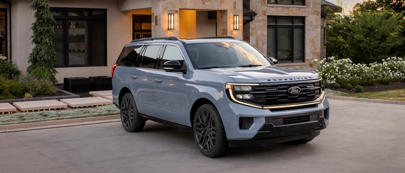 2027 Ford Expedition Exterior Parked In Front Of Home