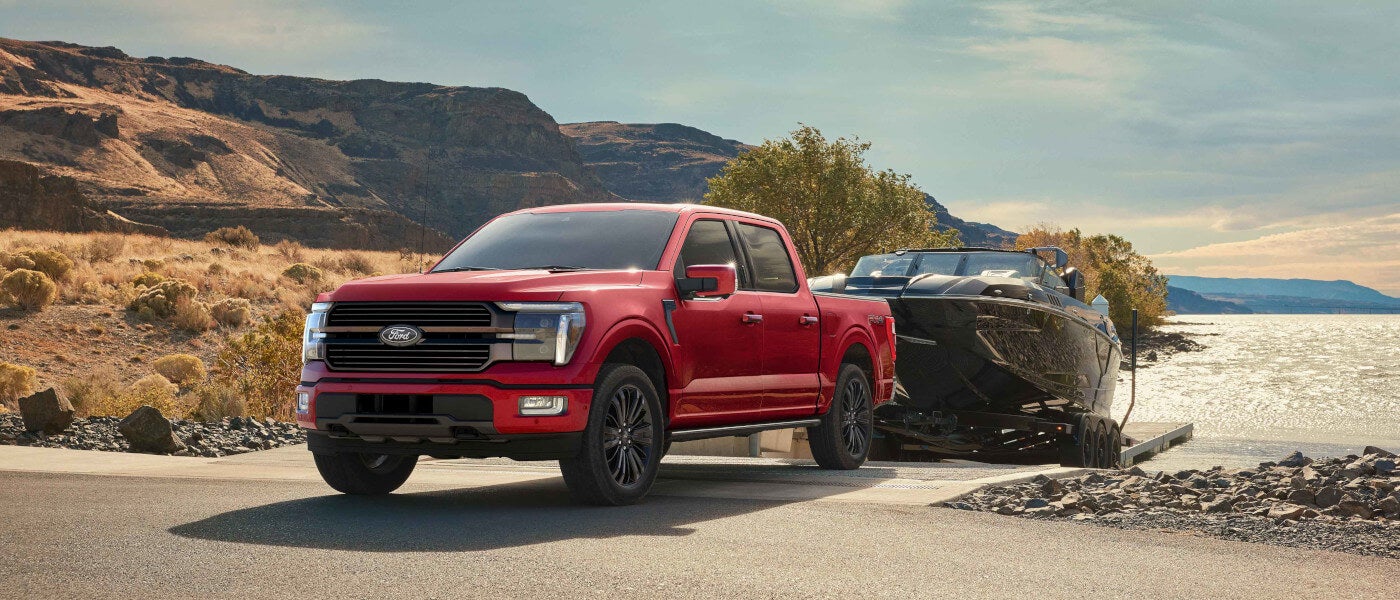 2024 Ford F-150 Exterior Pulling Boat From Water