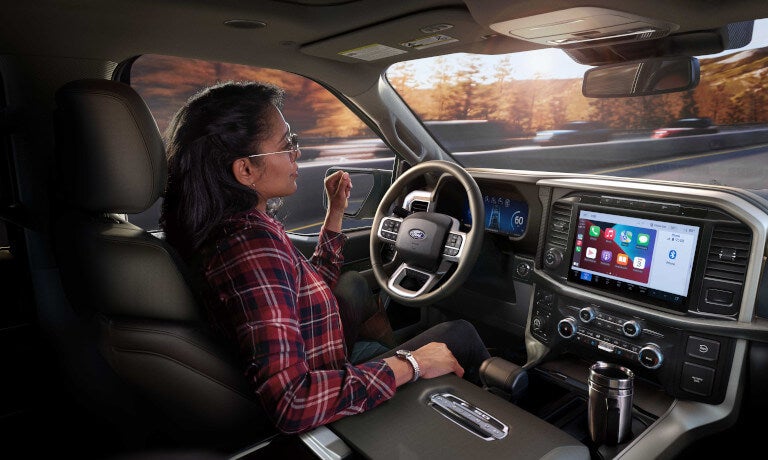 2024 Ford F-150 Interior With Hands Off Driver