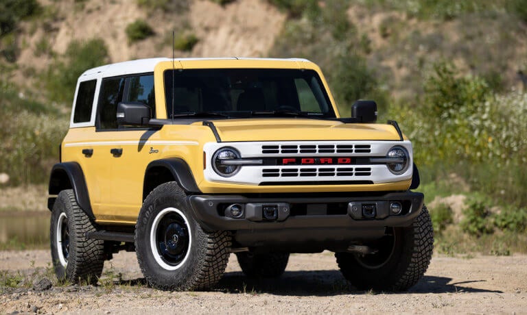 2025 Ford Bronco Heritage Exterior In Desert