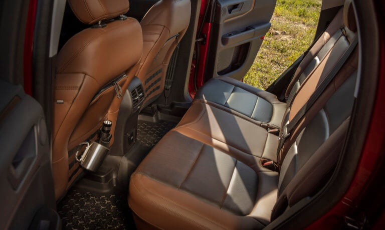 2025 Ford Bronco Interior Back Seating