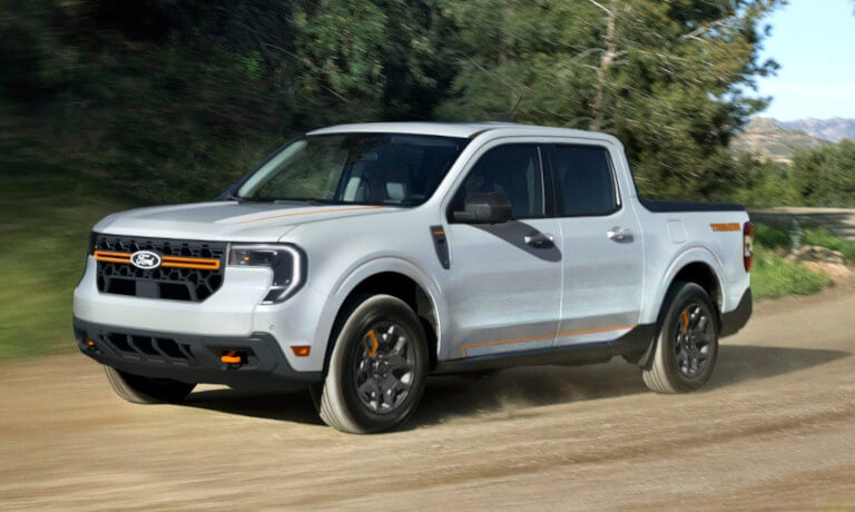 2025 Ford Maverick Exterior Driving Fast On Dirt Road