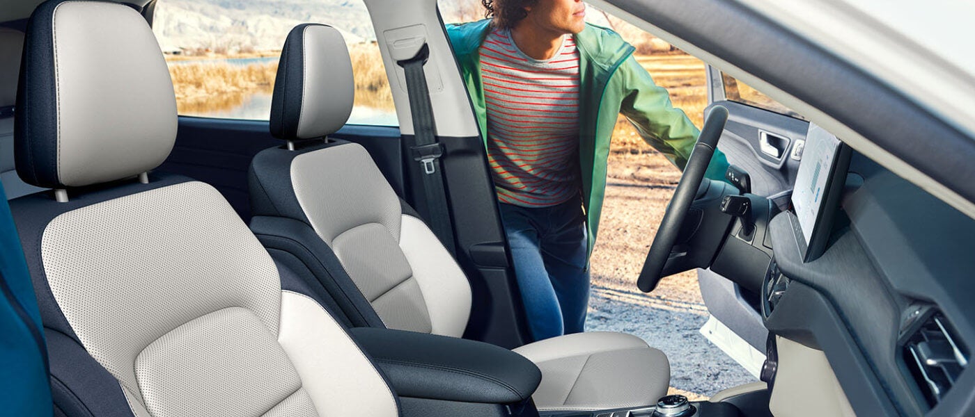 2026 Ford Escape Interior Front Seating Side View