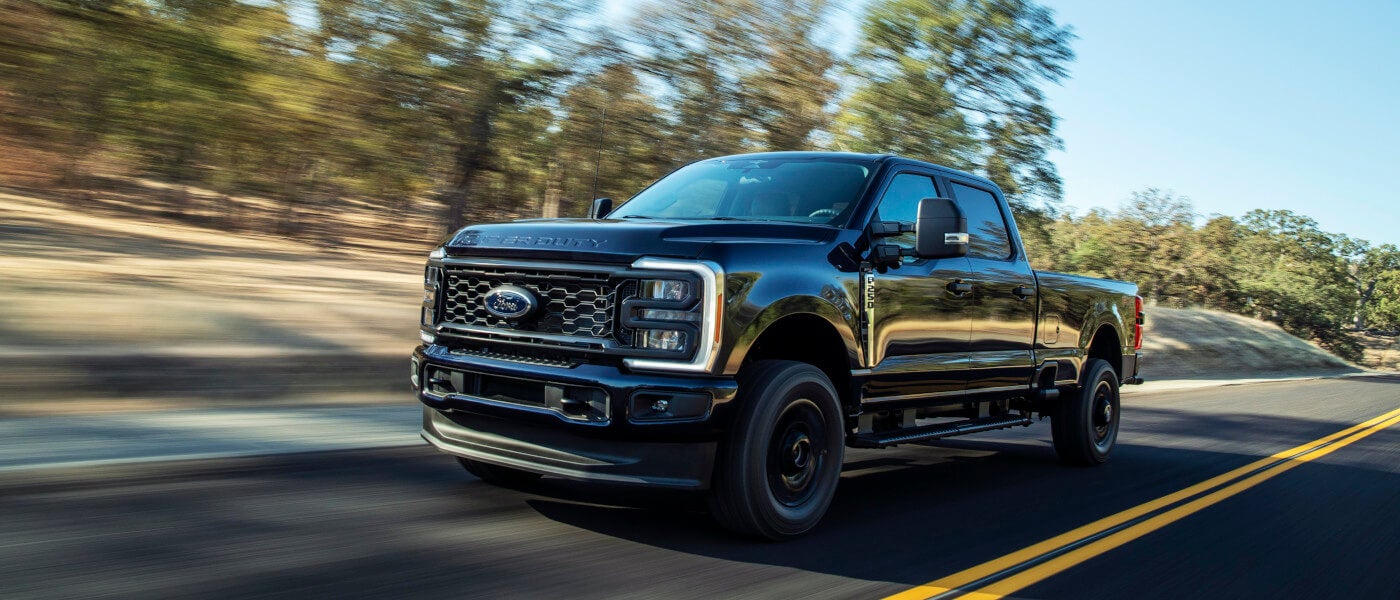 2026 Ford Super Duty Exterior Driving On Highway