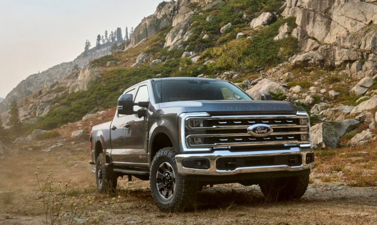 2026 Ford Super Duty Exterior Parked In Mountains