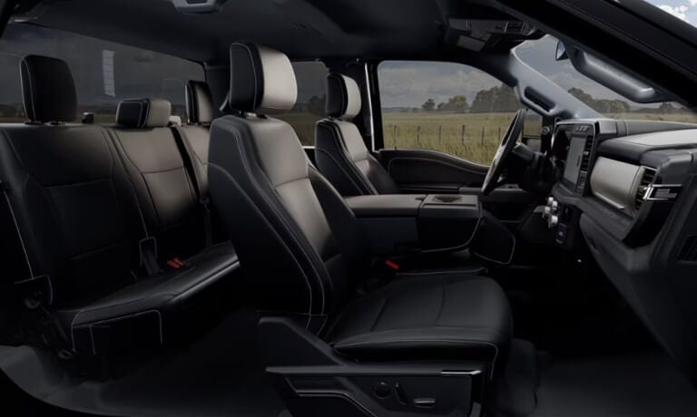 2026 Ford Super Duty Interior Seating Side View