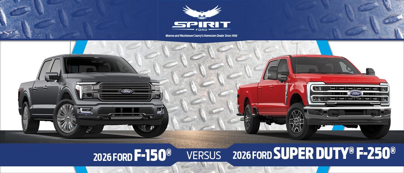 2026 Ford F-150 vs. Super Duty F-250